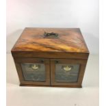 Victorian Walnut Jewellery Box