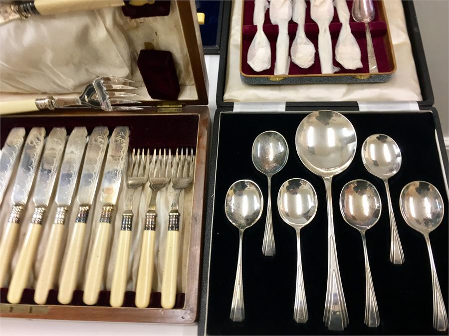 Boxes of Vintage Cutlery - Image 4 of 4