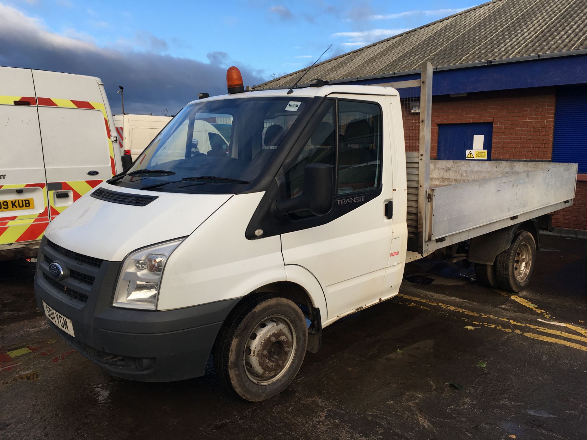 2011 FORD TRANSIT T350/140 DROPSDIE