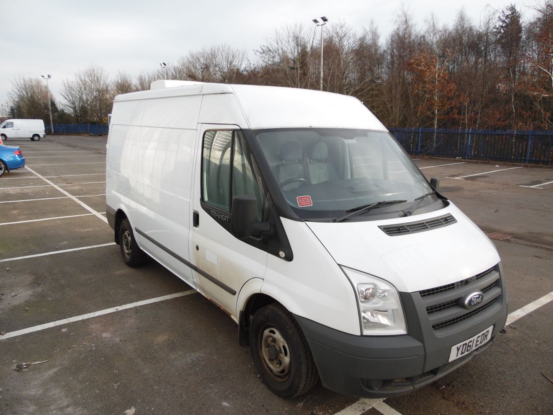 2011 FORD TRANSIT T300 FWD 85 FRIDGE PANEL VAN