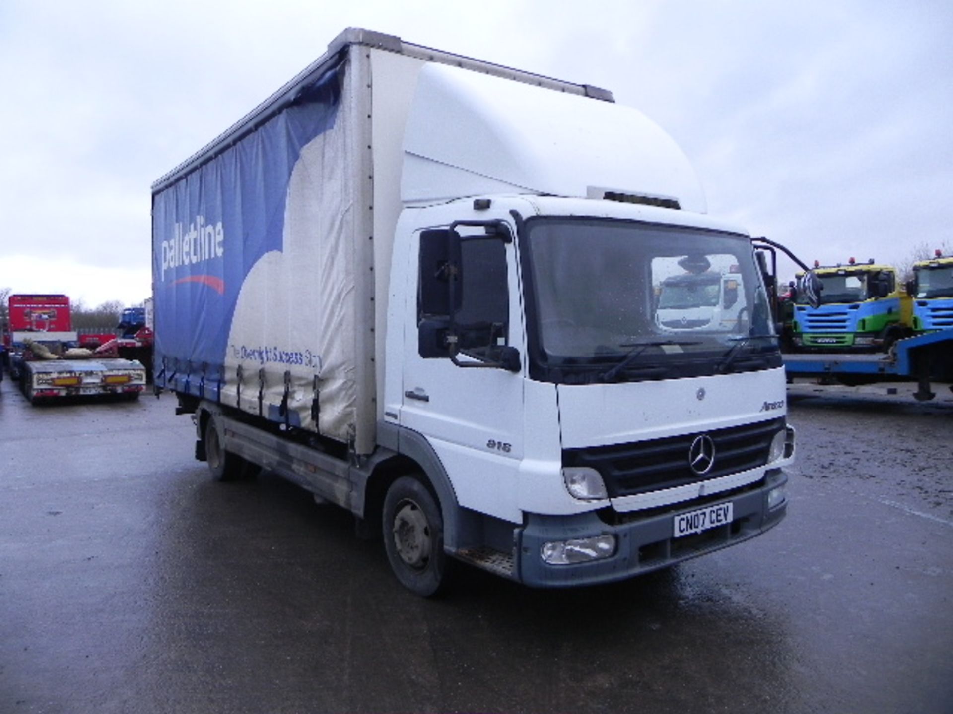 2007 MERCEDES 816 CURTAIN SIDER - Image 18 of 19