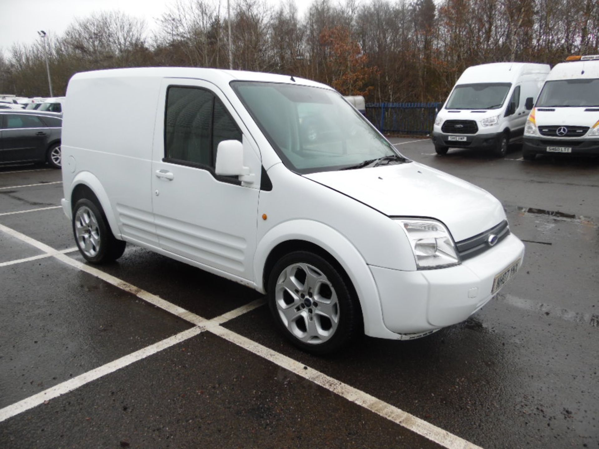 2007 FORD CONNECT T200/75 WITH REAR SEATS