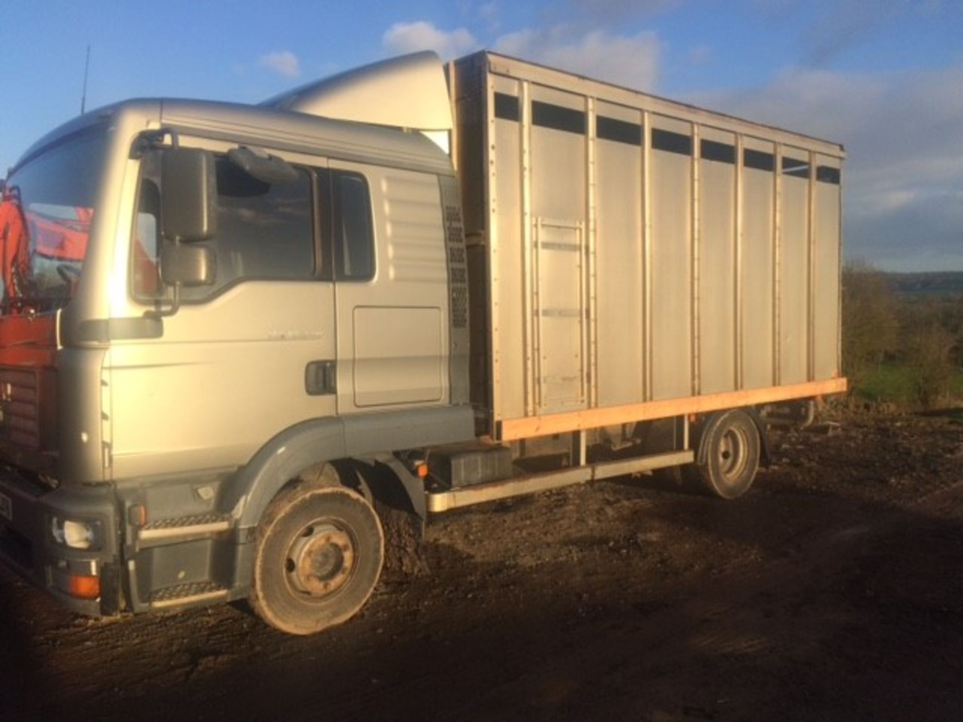 2005 MAN 12 tonne Livestock Lorry