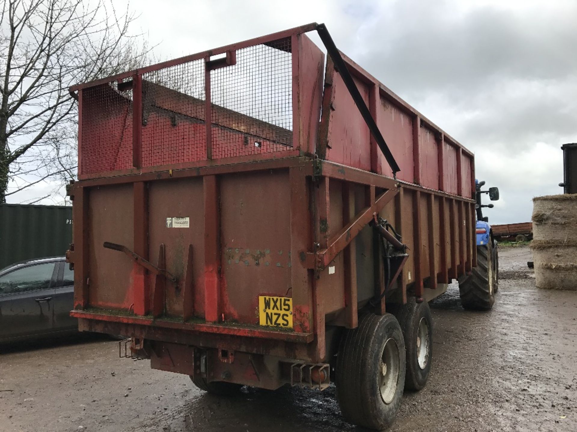 1996 12t Triffit Silage Trailer - Image 2 of 5