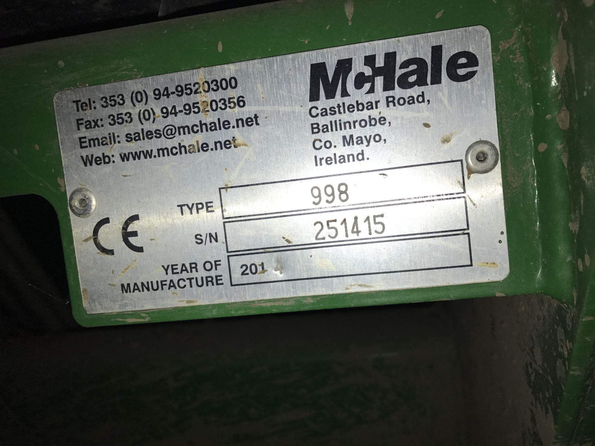 McHale 998 Bale Wrapper - Image 5 of 5