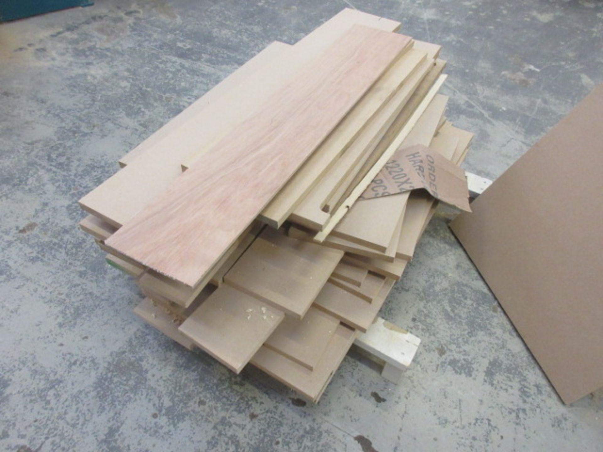 Quantity of MDF work in progress - Image 6 of 11