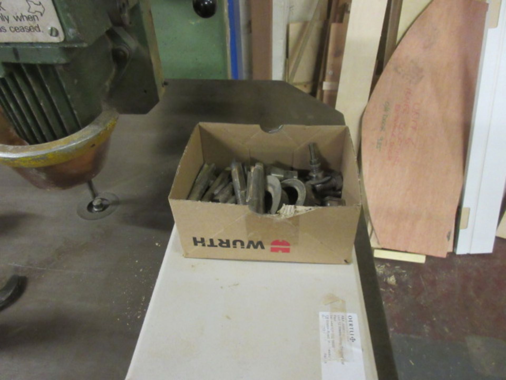 Wadkin URB router with tooling.Serial no: 88485 - Image 3 of 5