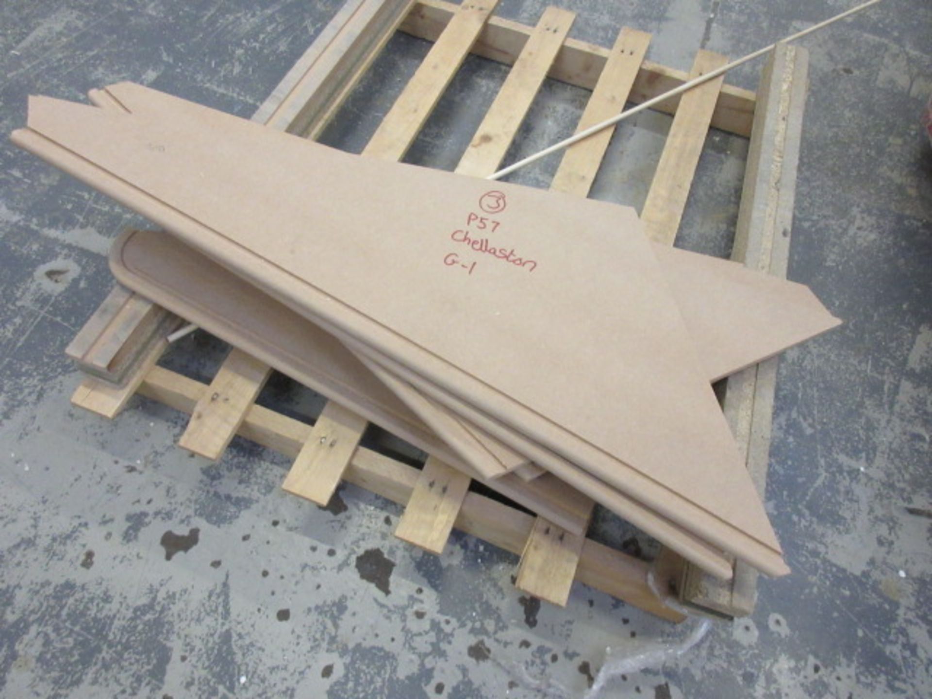 Quantity of MDF work in progress - Image 3 of 11