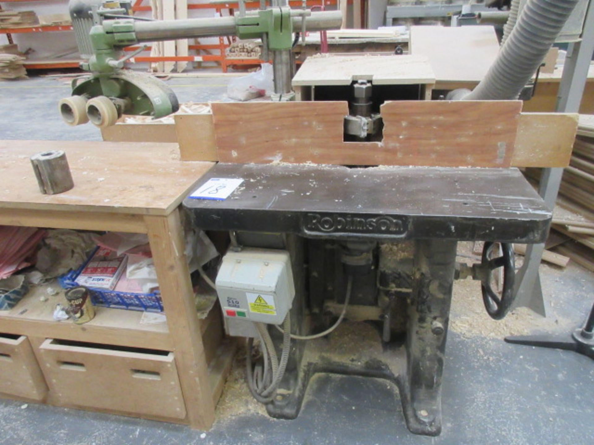 Robinson NC-1 6” spindle moulder