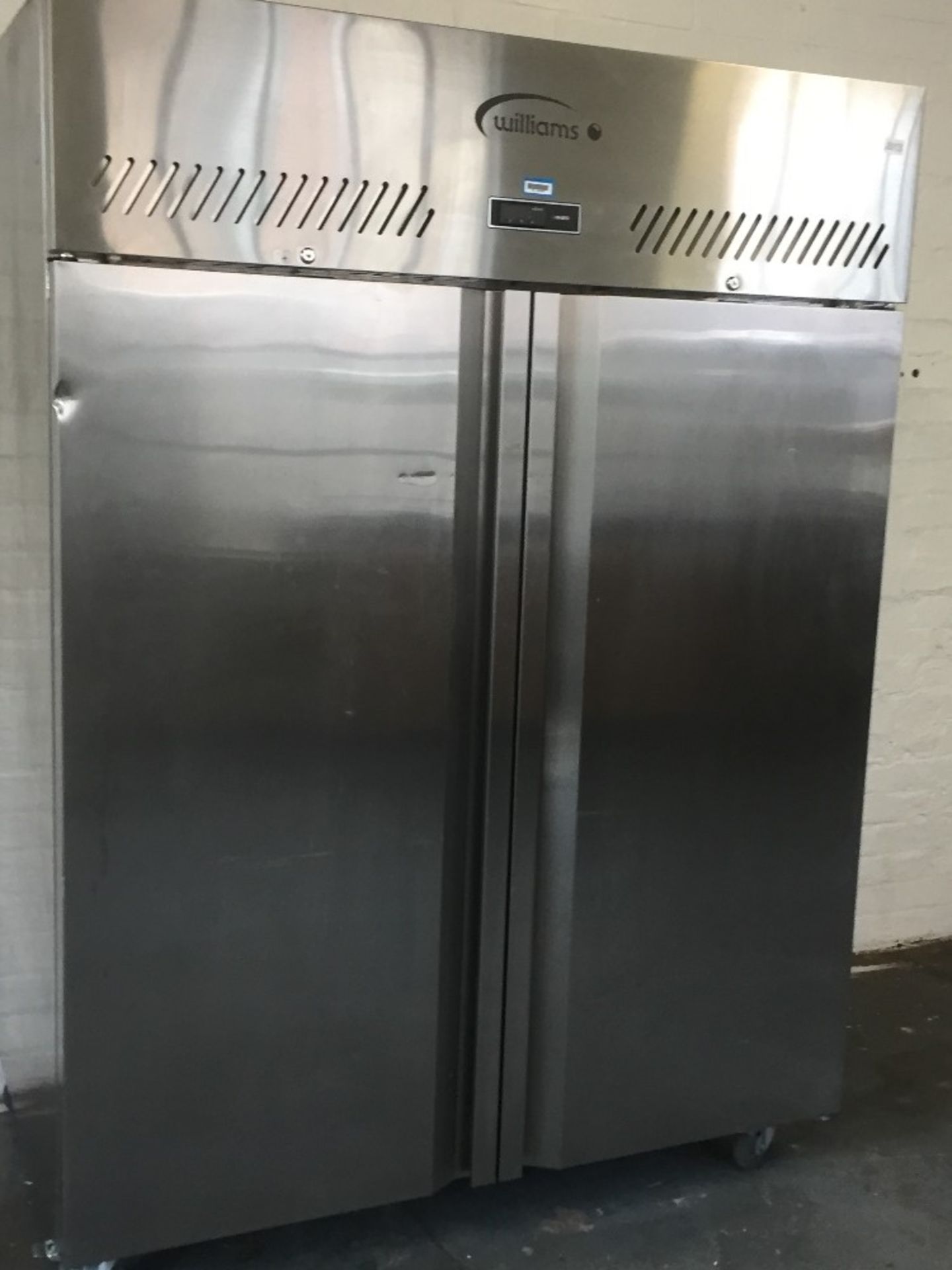 Williams Stainless Steel Double Door Fridge – NO VAT