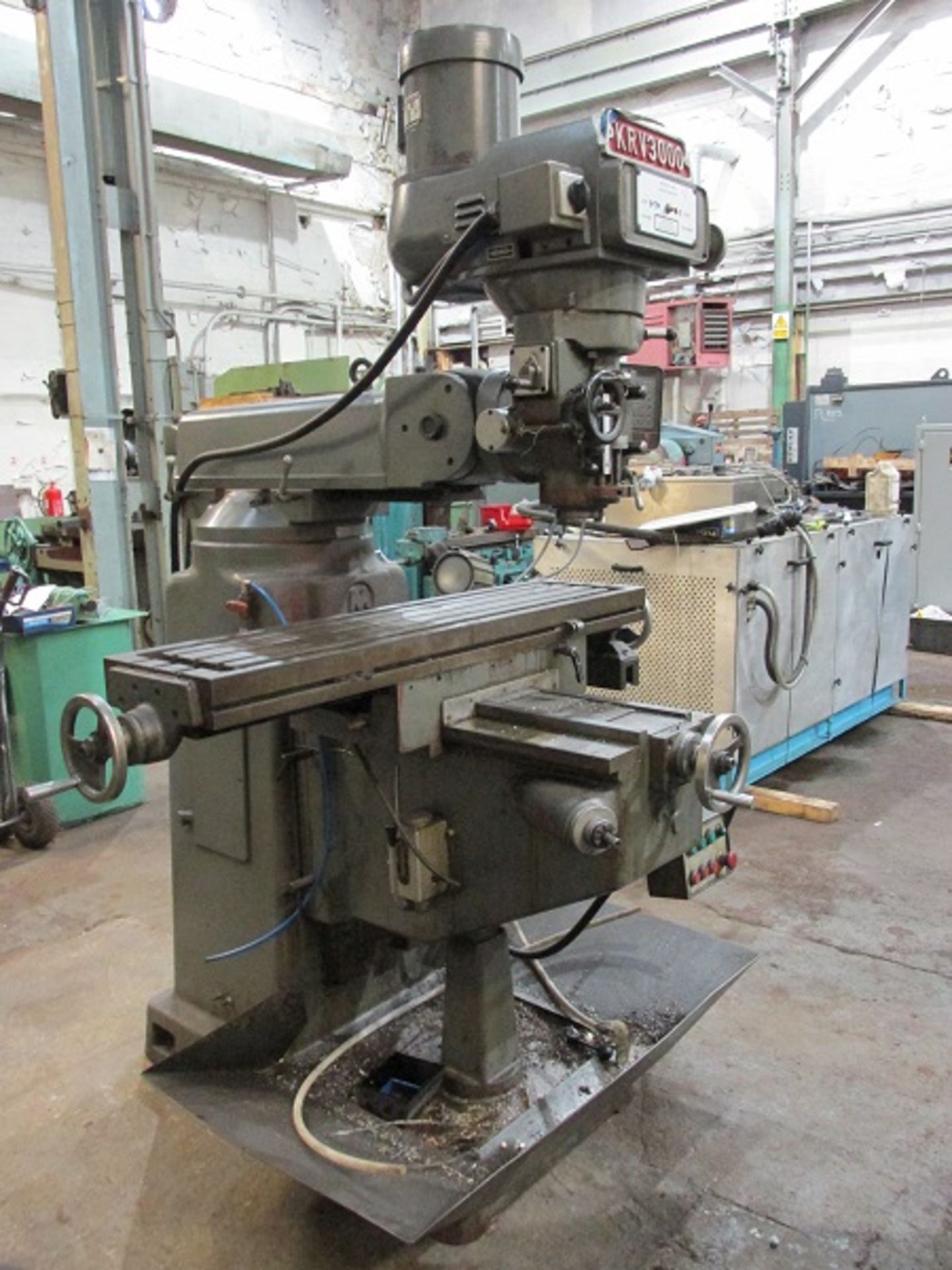 KRV 3000 Turret Milling Machine - Image 2 of 5