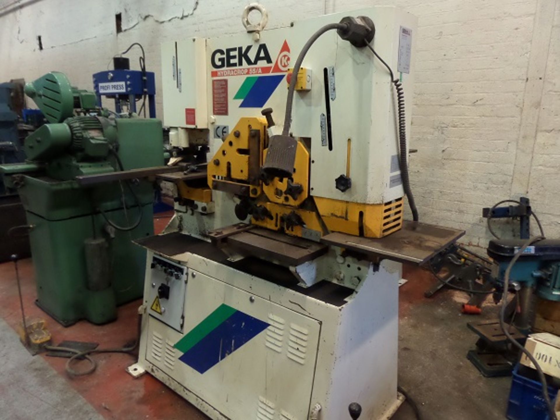 Geka Hydracrop 55A Universal Ironworker - Image 6 of 8