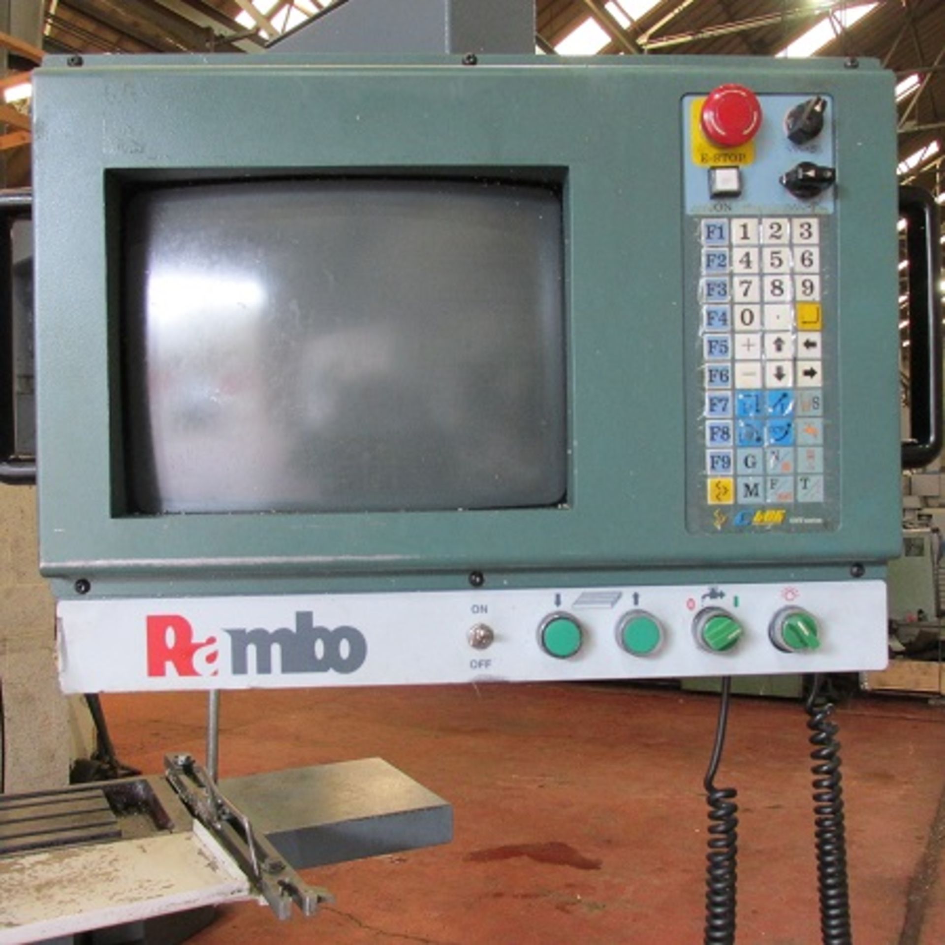 Rambo RM-5V Heavy Duty 3 axis CNC Knee Mill - Image 4 of 7