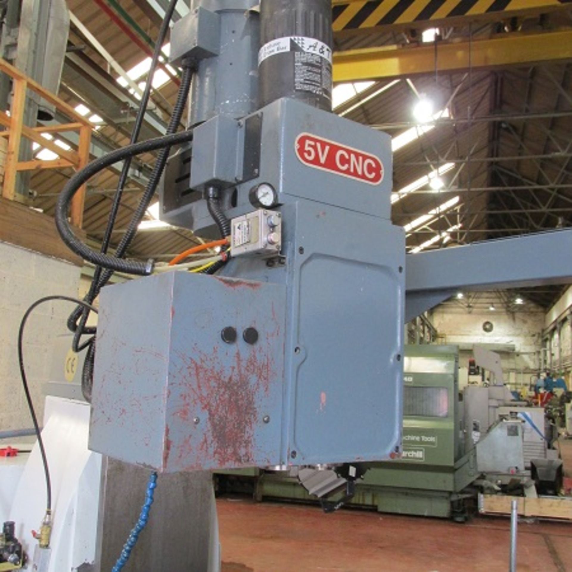 Rambo RM-5V Heavy Duty 3 axis CNC Knee Mill - Image 3 of 7