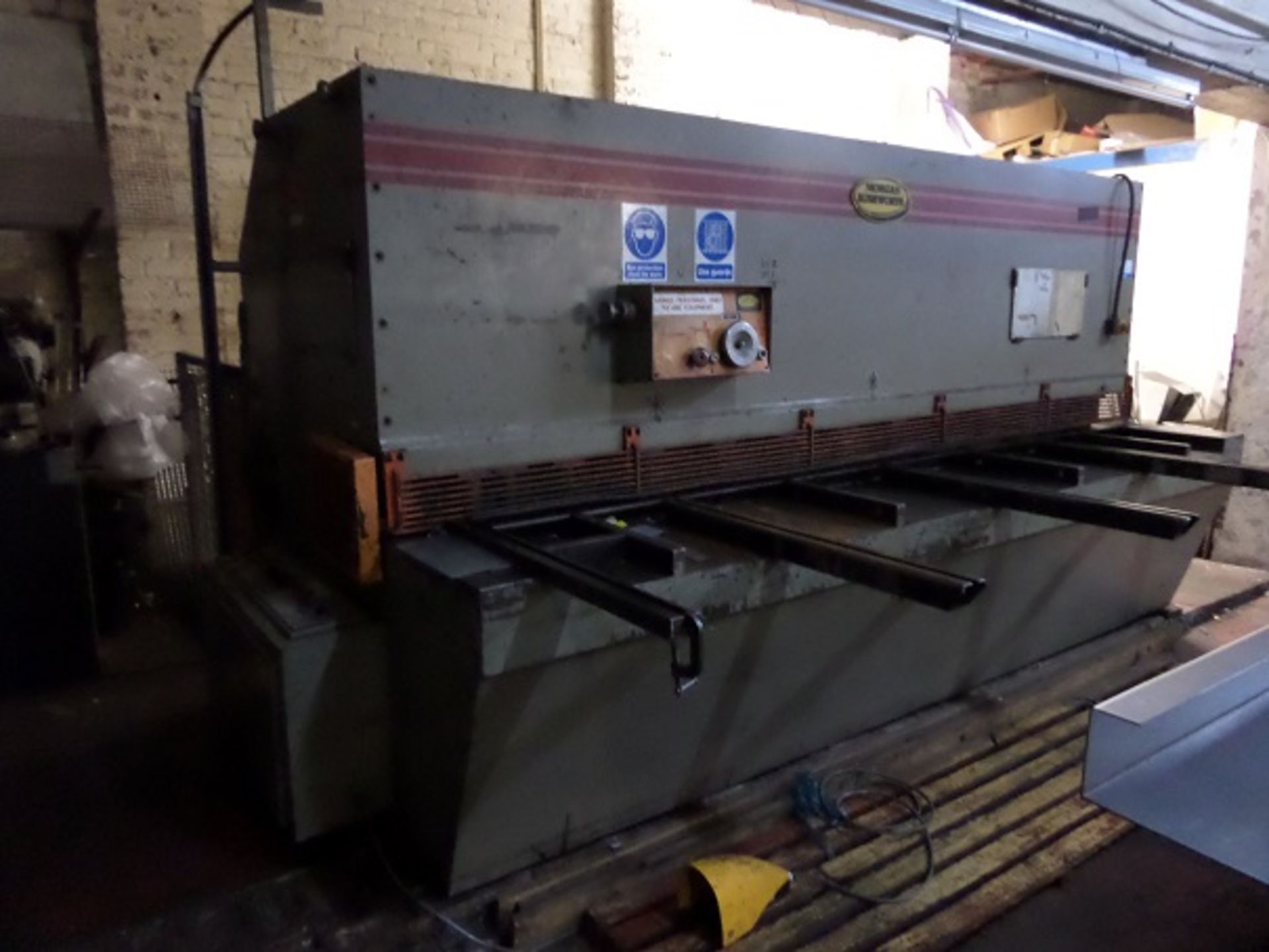 Morgan Rushworth 3000mm x 10mm Hydraulic Guillotine - Image 3 of 4