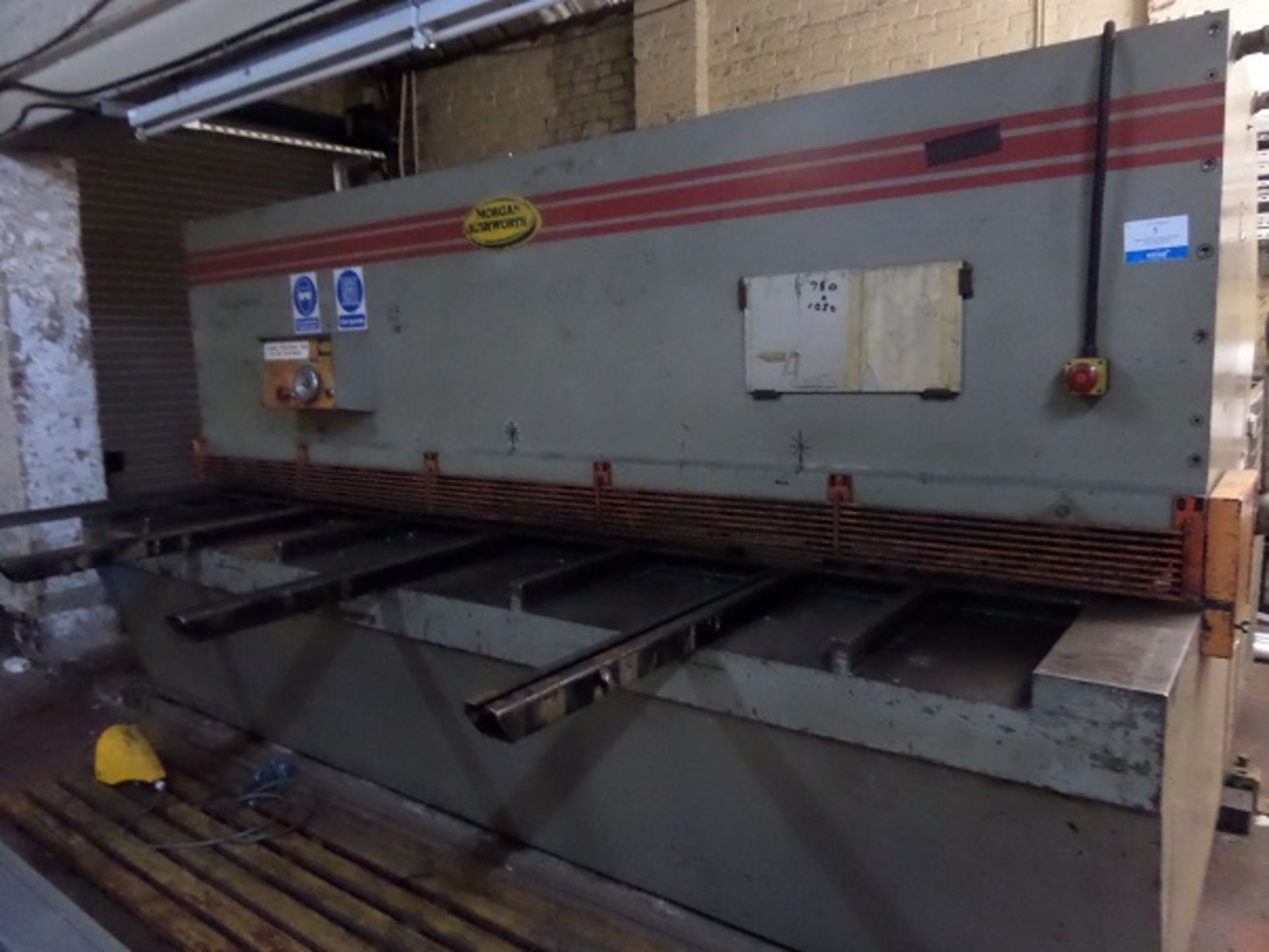 Morgan Rushworth 3000mm x 10mm Hydraulic Guillotine