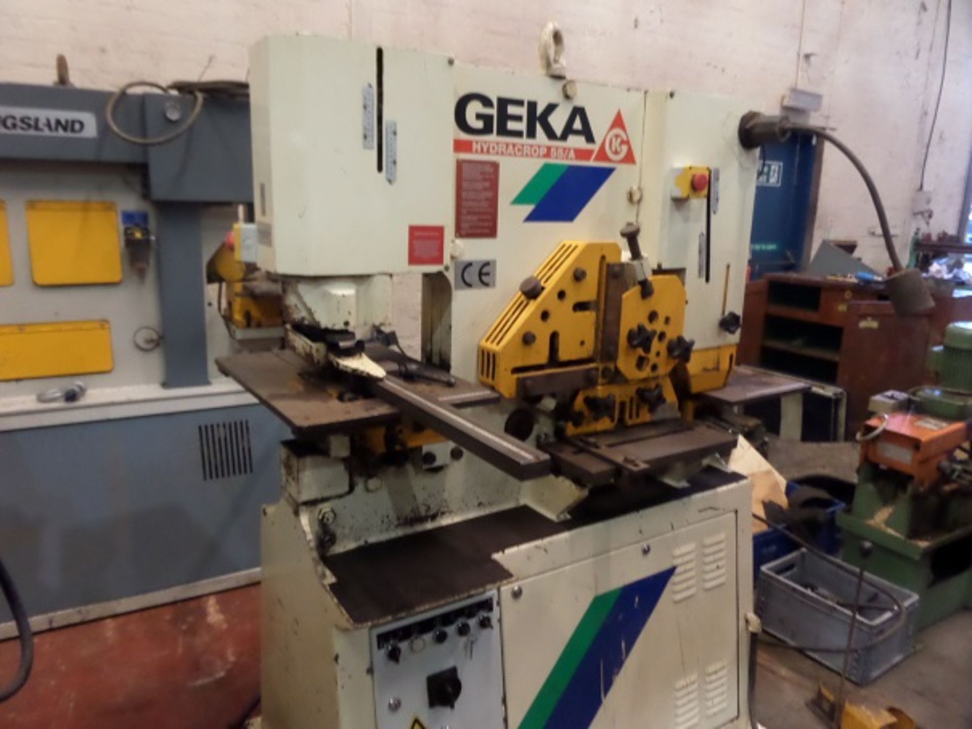 Geka Hydracrop 55A Universal Ironworker - Image 2 of 8