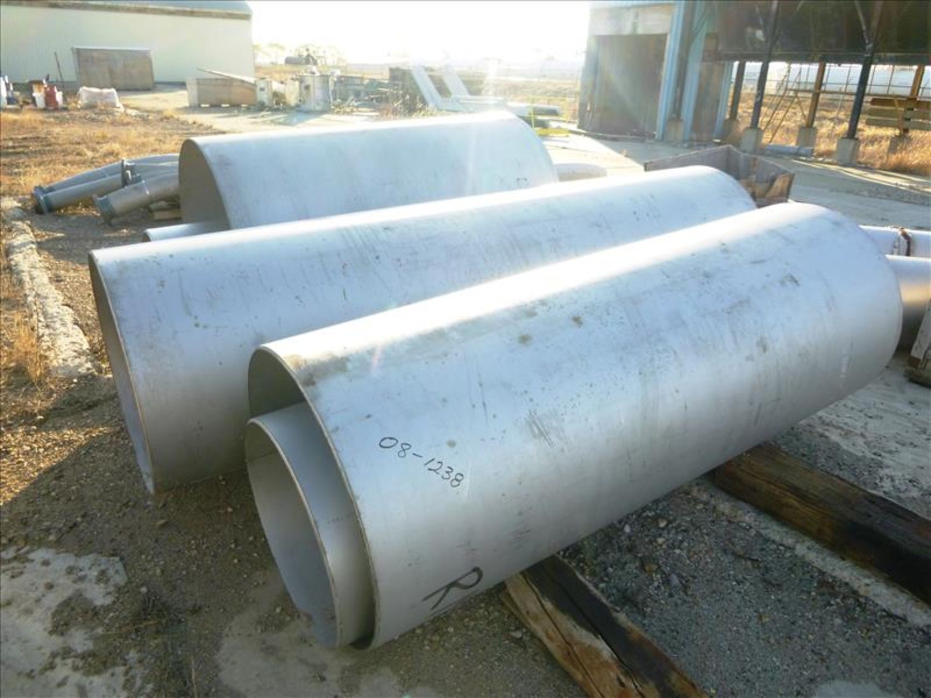 Hot Tank Condenser, Altex Ind. 21-144 (BEM), 15 MMBtu/h, 22" od x 301", total of 370 tubes 3/4" x 16