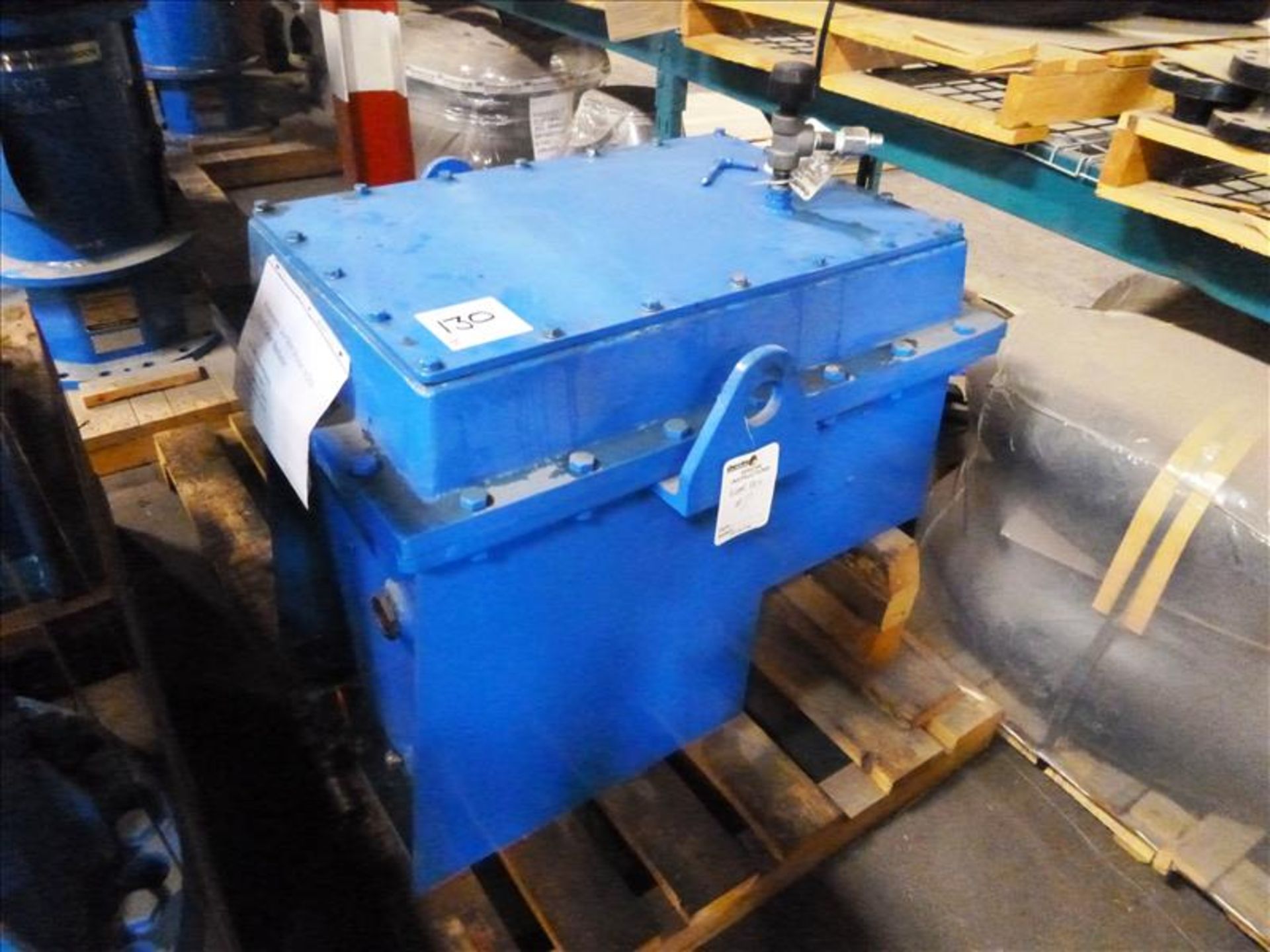 Hayward Gordon Model HDM-210 Gear Reducer (tag no. 130),