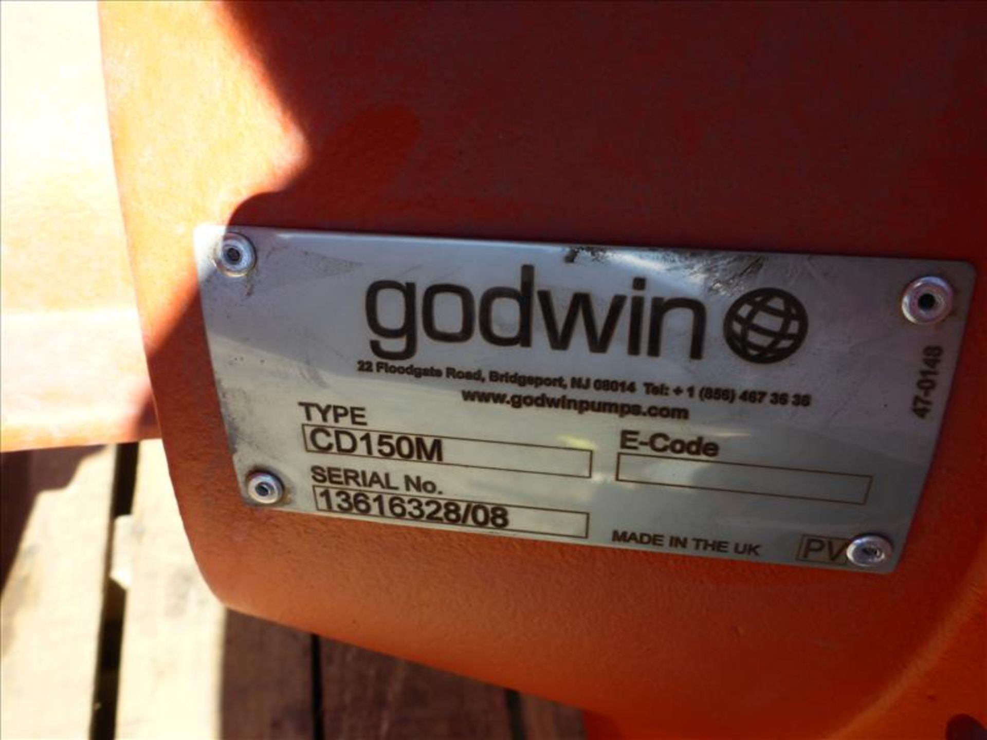[2155] Godwin CD150M dri-prime pump NEW - Image 2 of 3