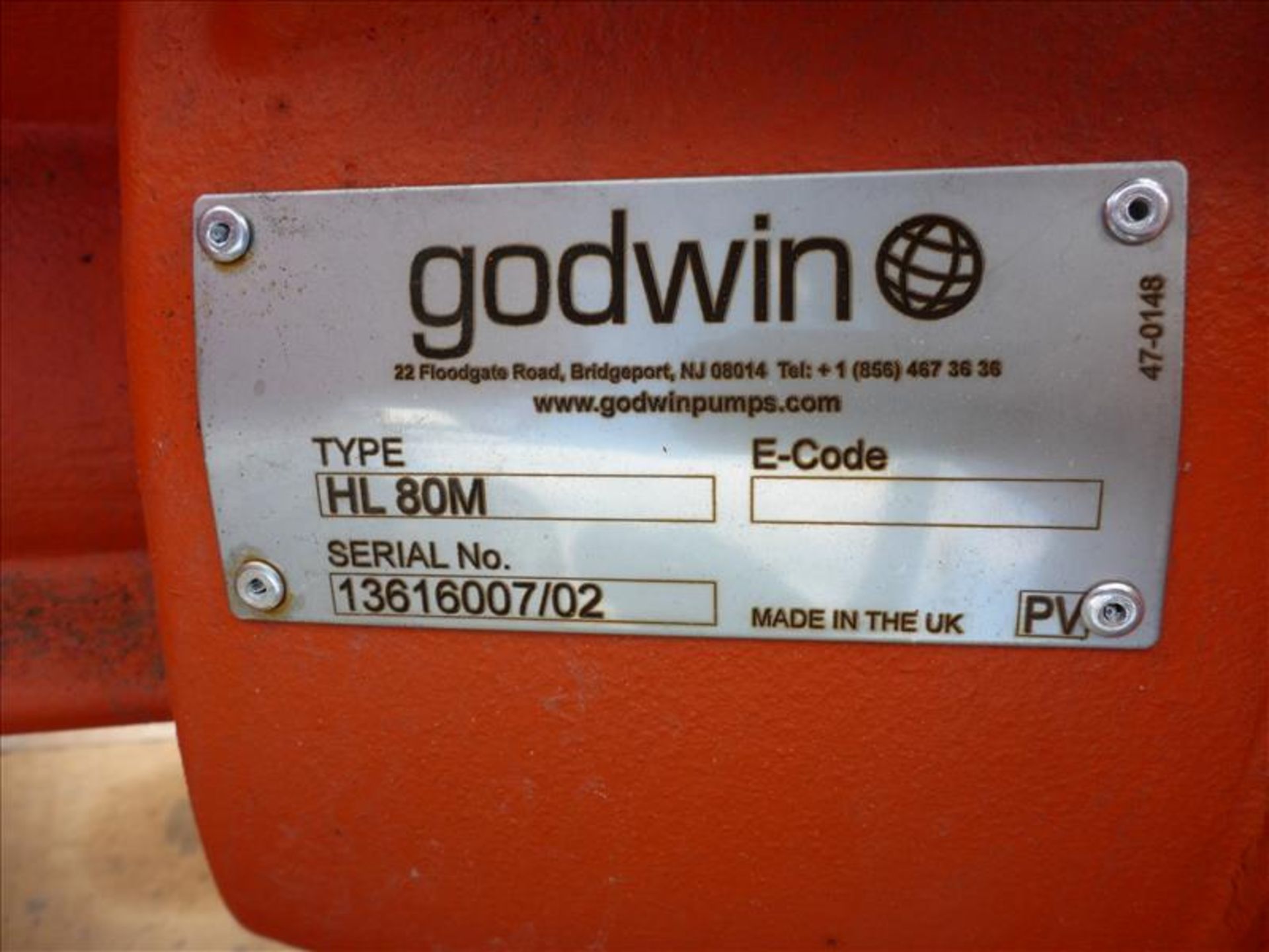 [2140] Goodwin HL80M dri-prime pump NEW - Image 2 of 2