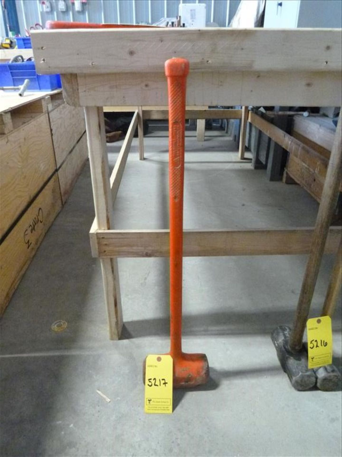 [5217] rubber mallet, 11 lbs.