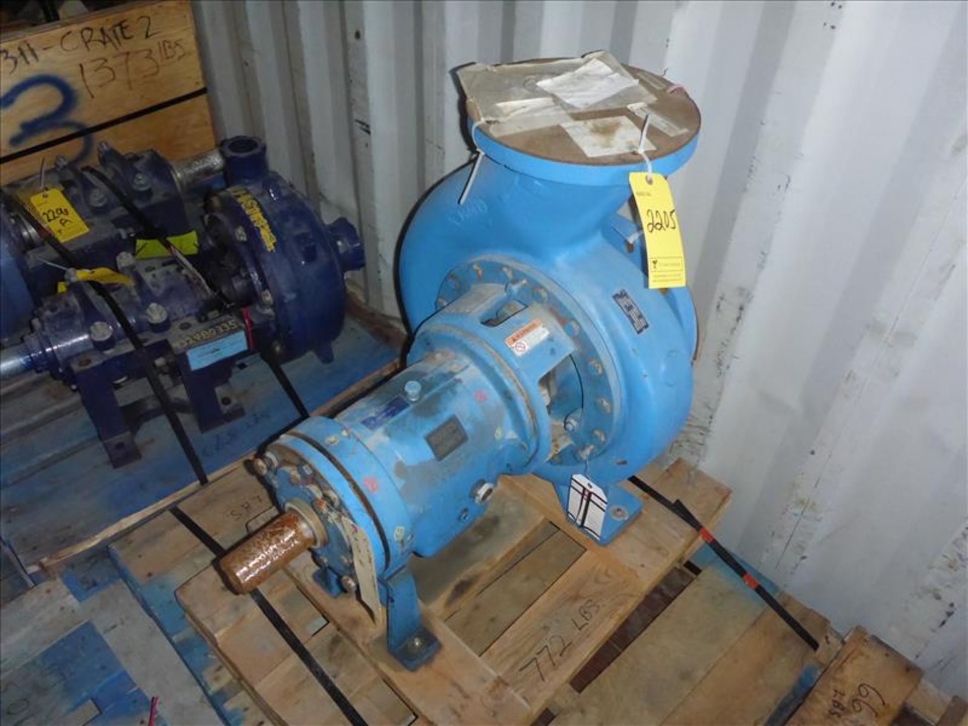 [2205] Goulds 3196 PUMP: Centrifugal, 8 in x 10-13 NEW