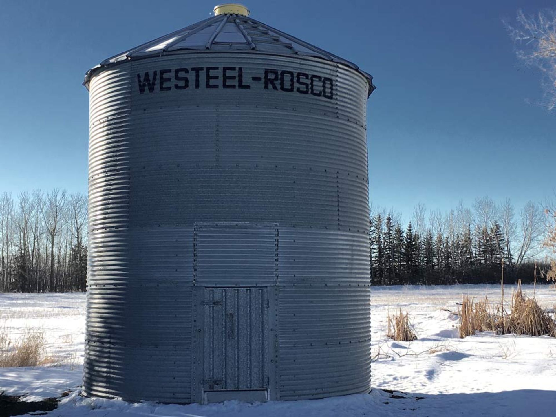 Westeel-Rosco 6 Ring 14 ft Flat Bottom Grain Bin