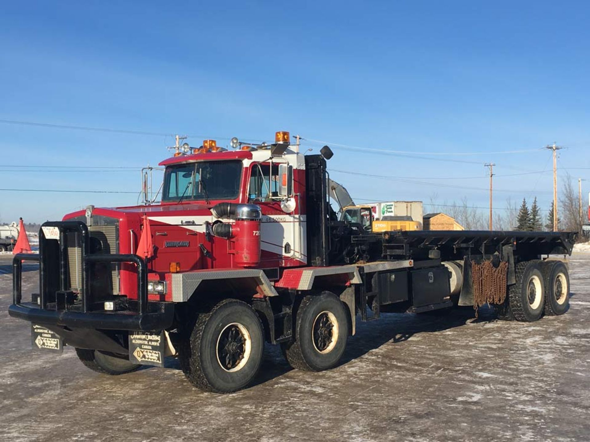 1994 Kenworth C550 T/A Steering T/A Bed Truck