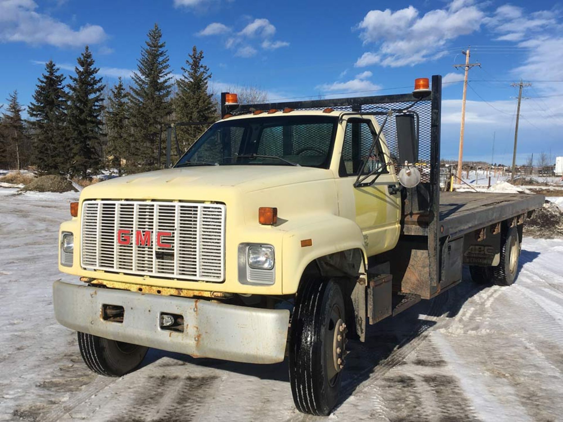 1993 GMC S/A Deck Truck