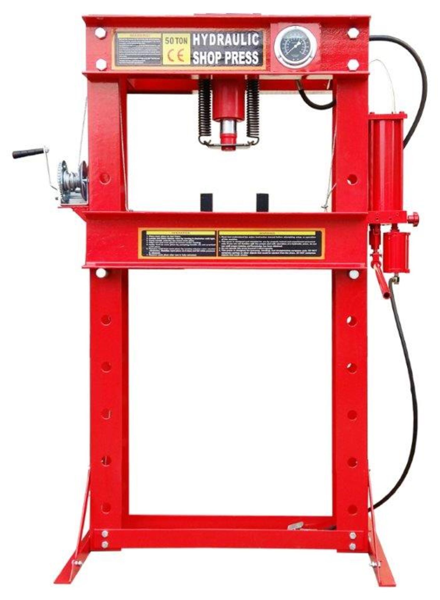 AMOEL NEW HYDRAULIC SHOP PRESS 50 TON