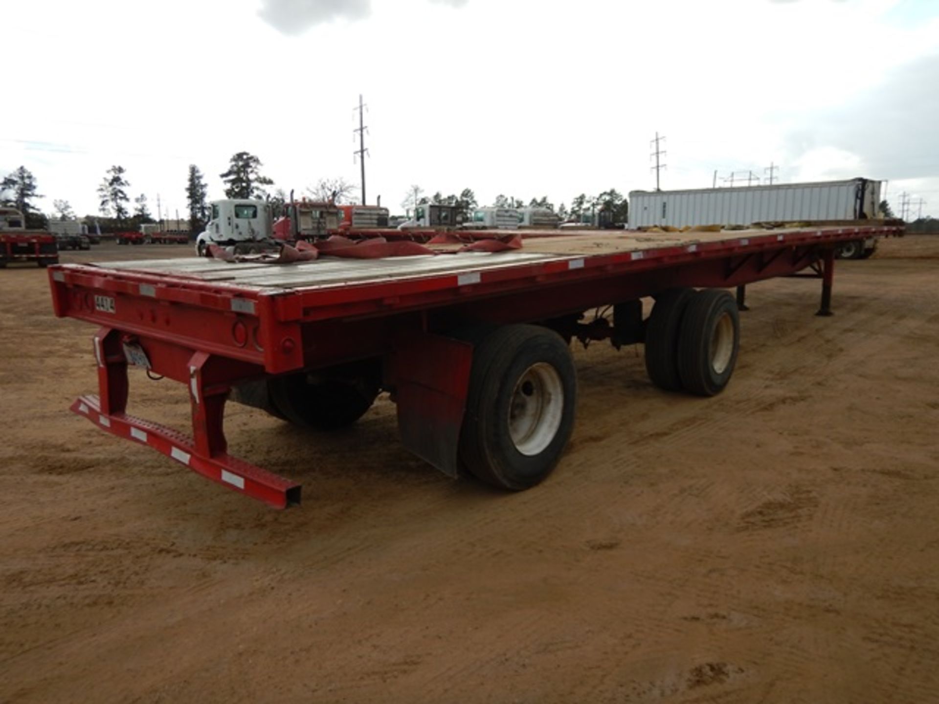 2000 WABASH FLAT DECK TRAILER - Image 4 of 25