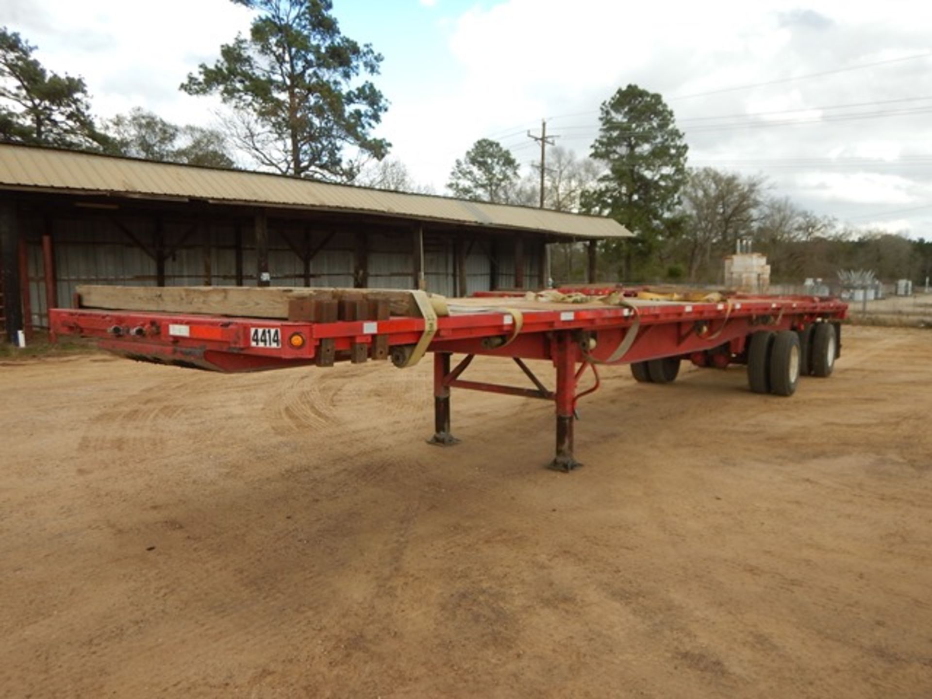 2000 WABASH FLAT DECK TRAILER