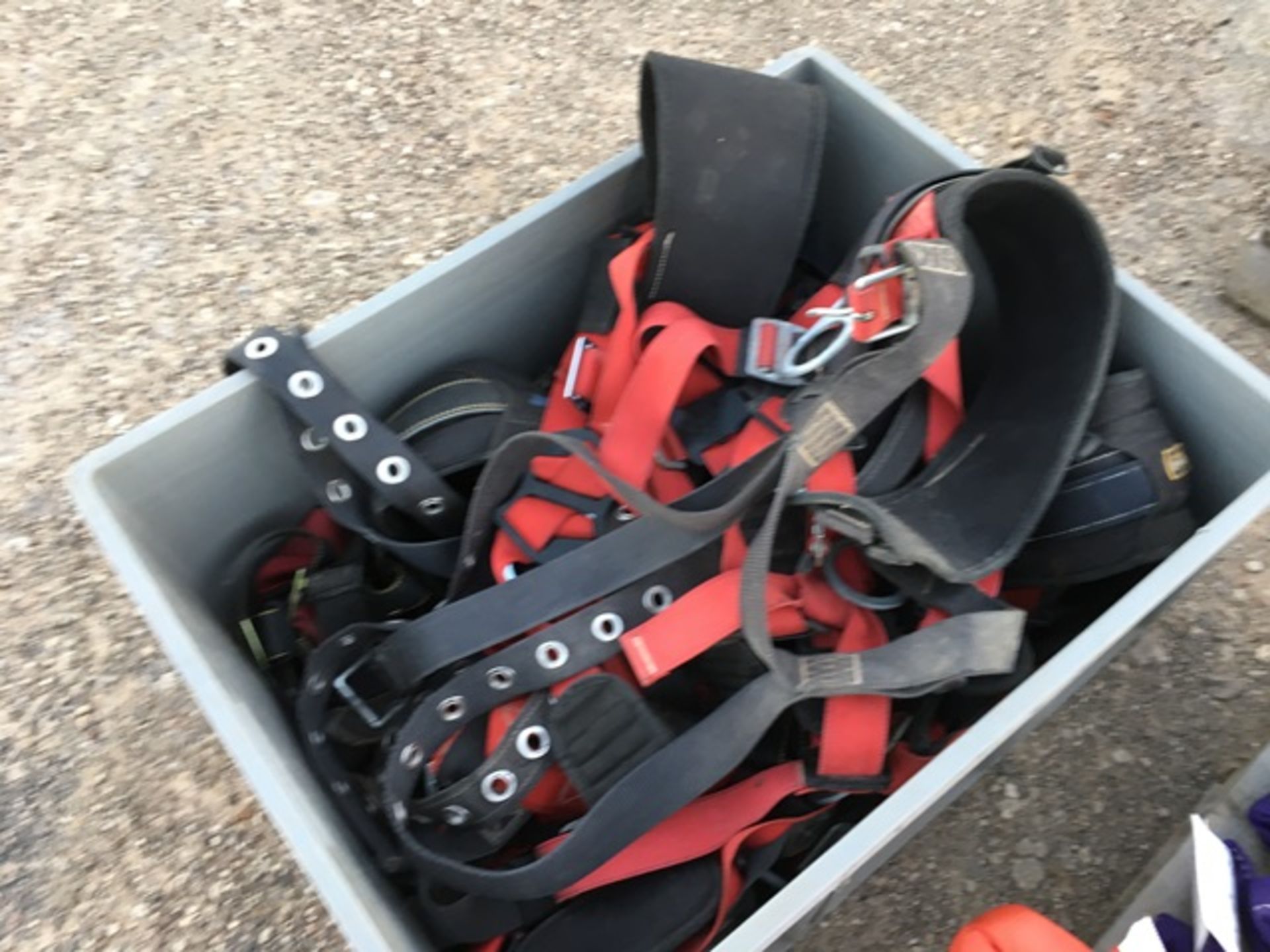 MISC. QTY OF NYLON SLINGS, SAFETY HARNESS - Image 2 of 9