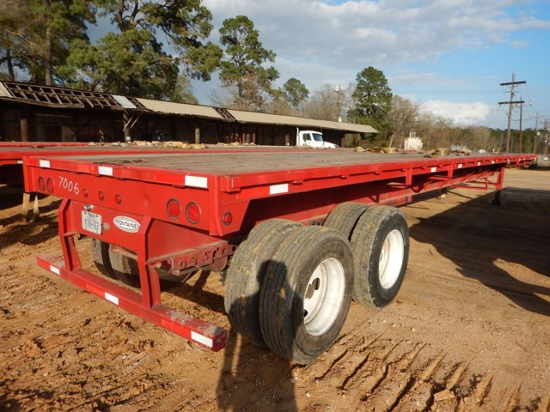 1999 FONTAINE TP-4-4880SLWK EXTENDABLE FLAT BED TRAILER - Image 4 of 23