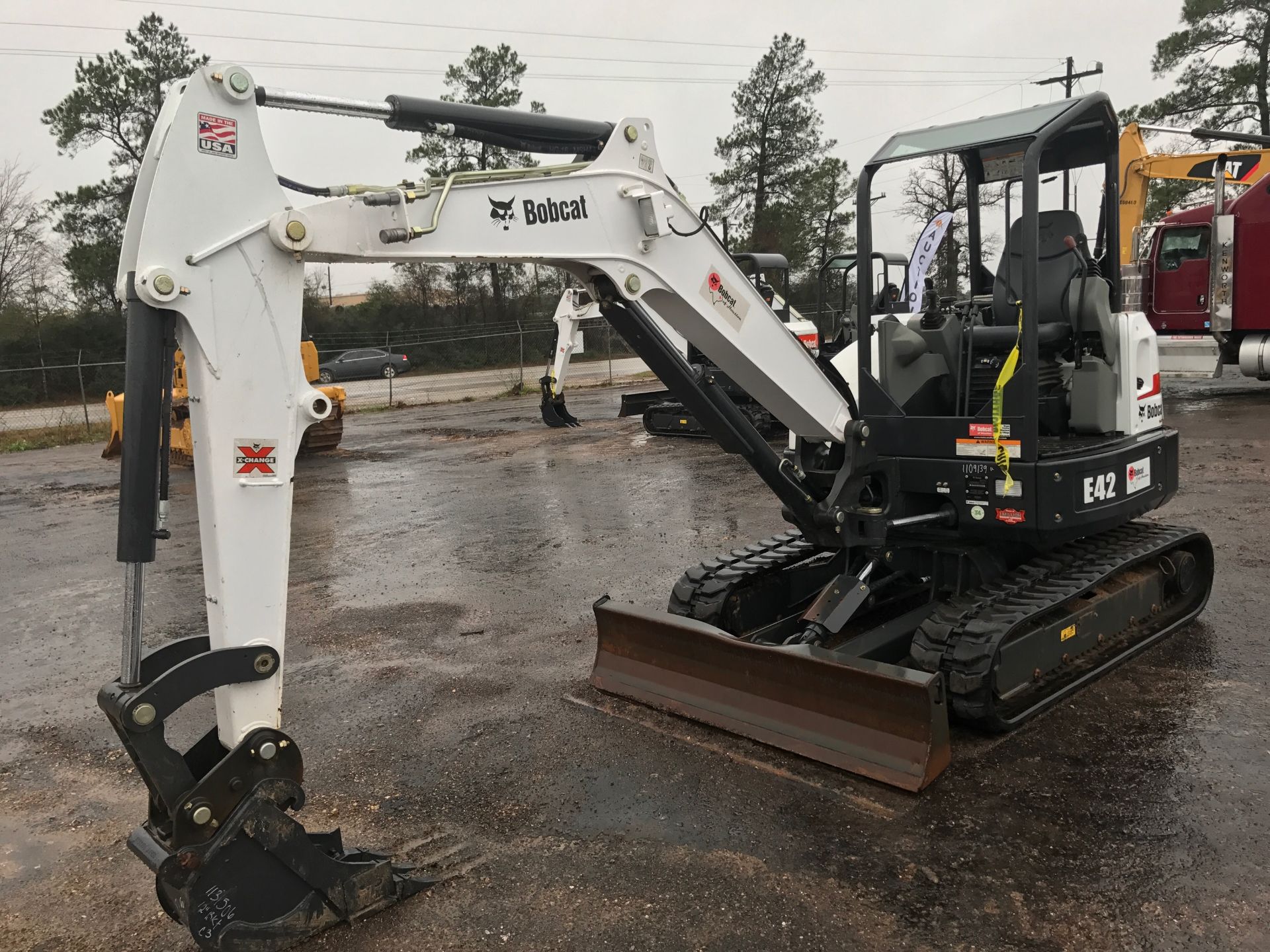 2015 BOBCAT E42-U MINI EXCAVATOR