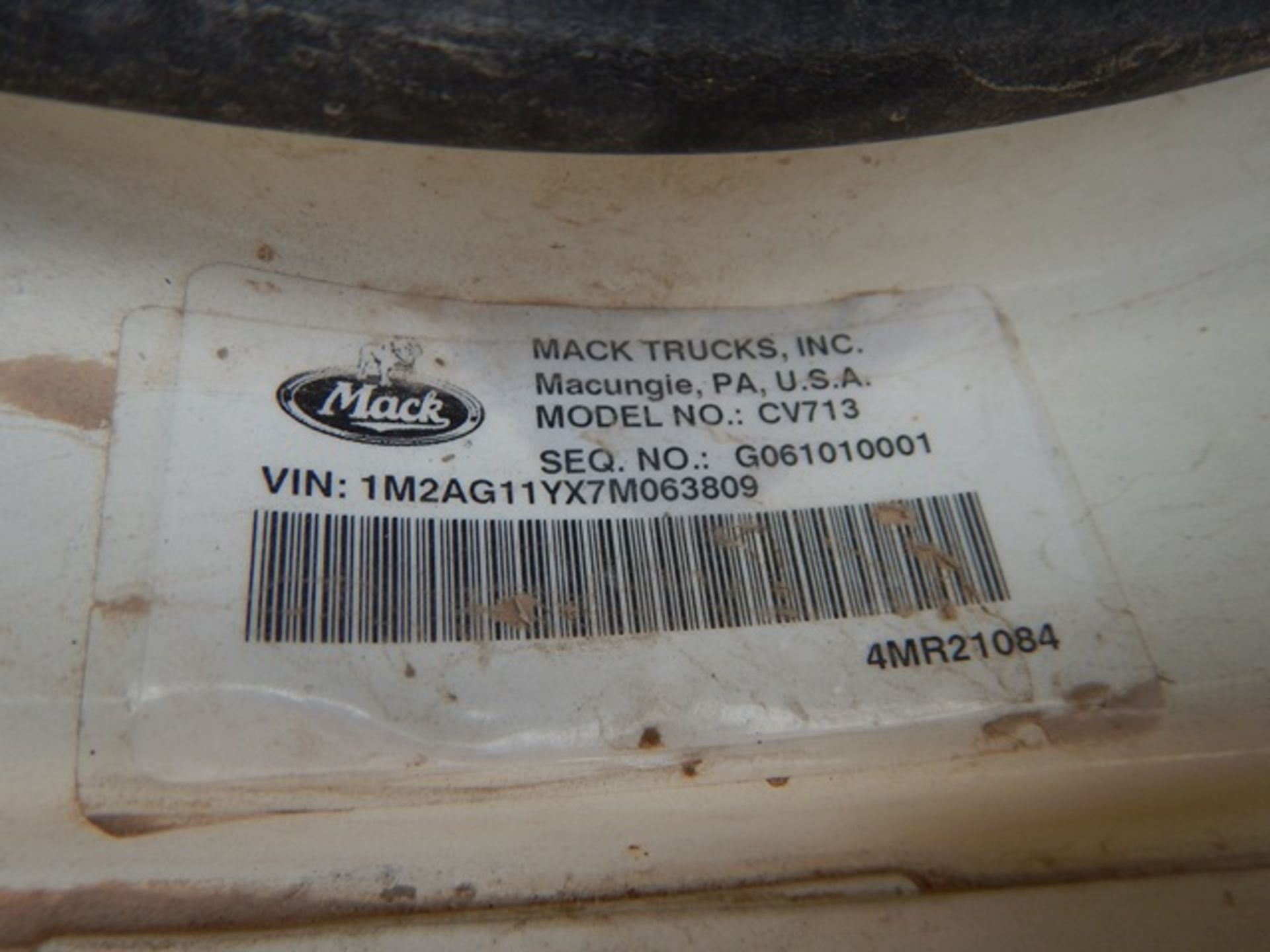 2007 MACK CV713 TRUCK TRACTOR - Image 45 of 46