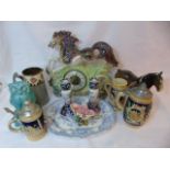 Qty of various mixed china and collectables