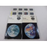 Photo slides focus from outer space manufactured by Zeiss licenced by NASSA