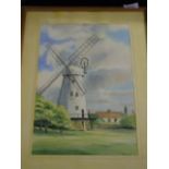 Set of 3 framed water colours of Essex scenes