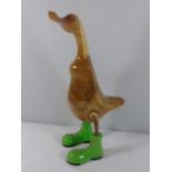 Wooden figure of a duck approx. 18" tall