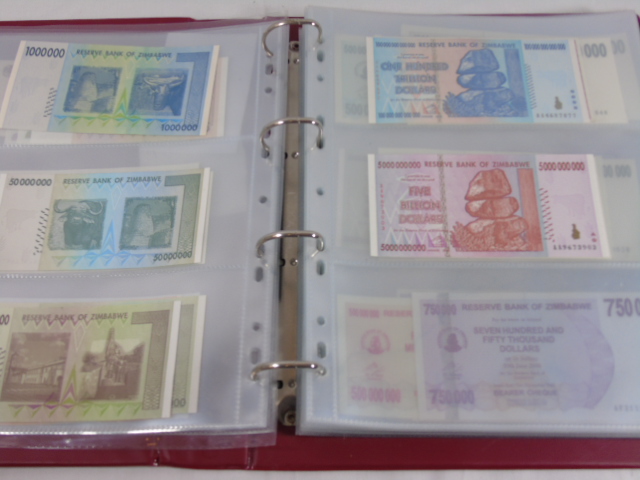 Album of assorted vintage bank notes - Image 2 of 2