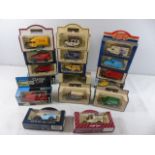 Collection of boxed vehicles approx. 19