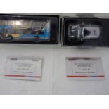 2 Corgi platinum ltd edition vehicles - Mini 73/600 and Go Whippet 161/600 both with boxes and