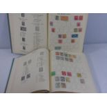 2 Albums of assorted used stamps