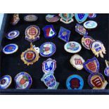 Approx. 33 various vintage enamel badges and medals