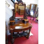 Antique mahogany duchess dressing table