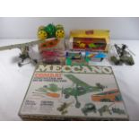 Qty of various toys to include Meccano