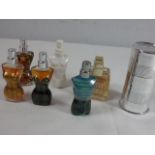 7 Assorted Jean Paul Gaultier miniature perfumes