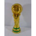 Life size FIFA World cup trophy replica